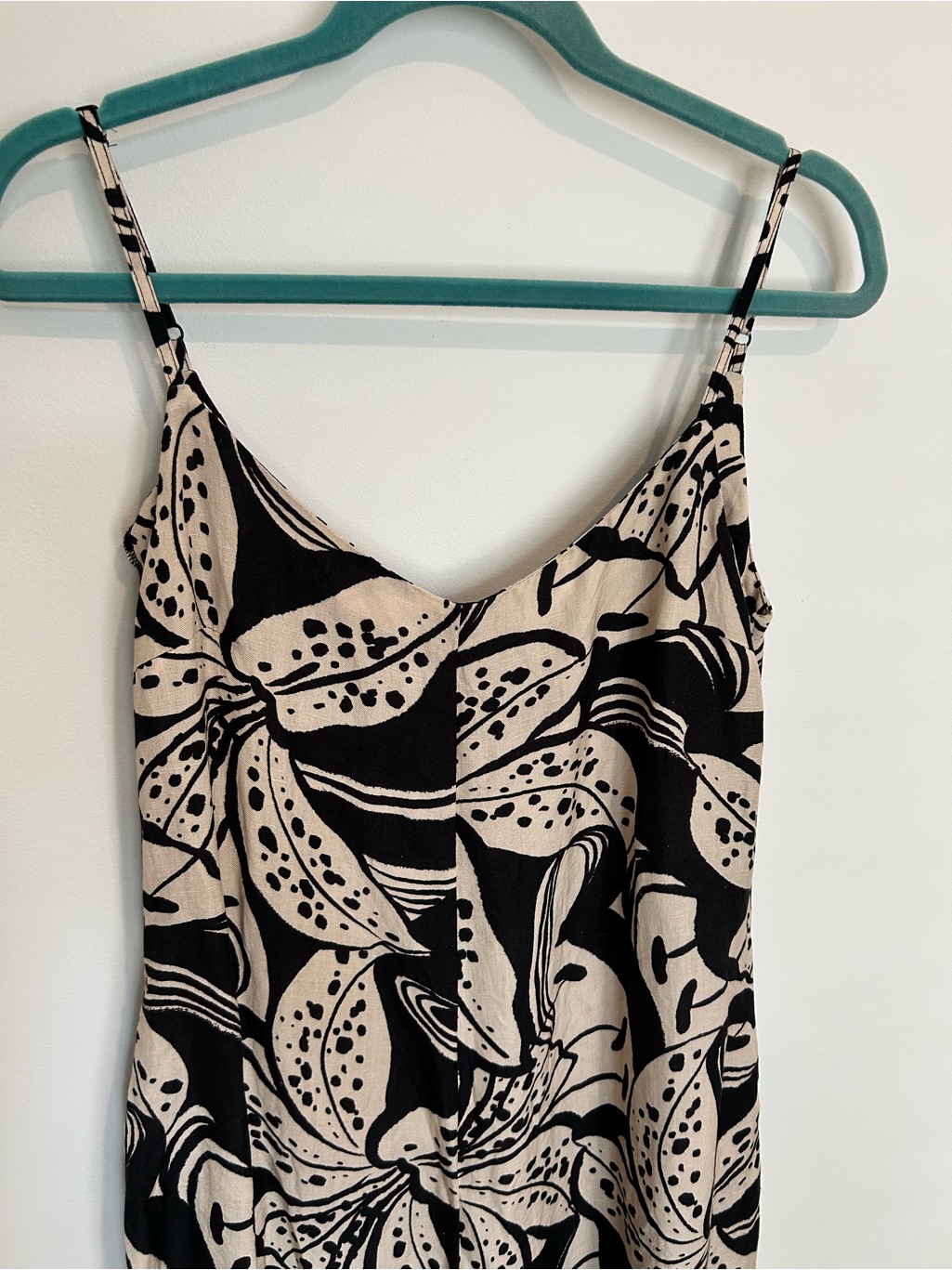 Mixed By Nasrin Wide Leg Lani Linen Jumpsuit Cala Lily Print — image 2 of 8